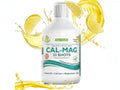 Lifestyle/use image: Swedish Nutra Cal-Mag liquid lemon flavour daily use 500ml