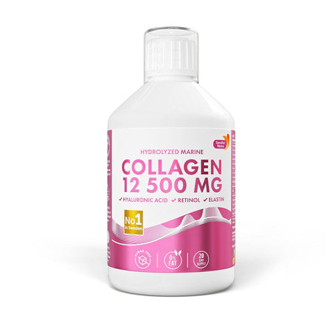 Swedish Nutra Marine Collagen liquid fruit flavour sugar free 500ml bottle