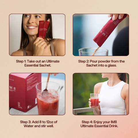 IM8 Daily Ultimate Longevity & Daily Ultimate Essentials 60 Sachets Starter Kit
