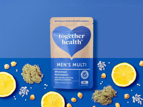 Together Health Men's Multivitamin - Whole Food Formula with Zinc - 30 Caps