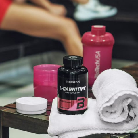 BiotechUSA L-Carnitine 1000mg - L-Carnitine L-Tartrate - 30 Tablets