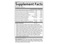 Garden of Life mykind Organics B Complex Once Daily Tablets supplement facts nutrition information panel