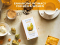 Nutra Tea Nutra Lust Muira Puama & Ashwagandha Herbal Tea 20 Biodegradable Bags 40g front box packaging laying down