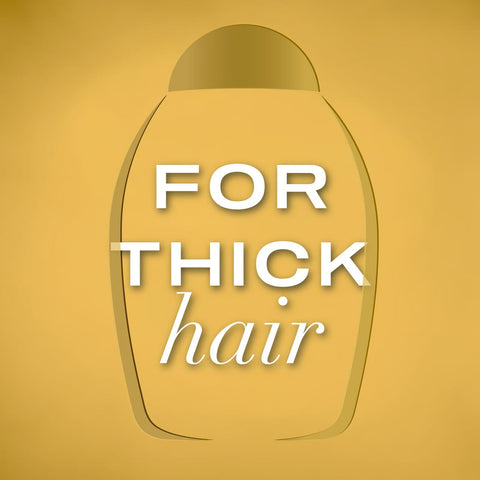OGX Ever Straightening Brazilian Keratin Conditioner for thick hair.