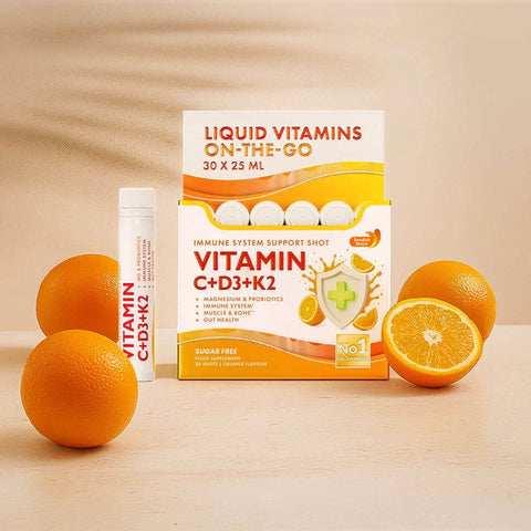 Swedish Nutra vitamin shots orange 30x25ml daily routine use