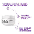 Olay Regenerist Night Cream packaging showing ingredients and details.