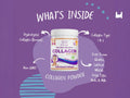 Lifestyle/use image: Swedish Nutra collagen powder unflavoured daily use mixed drink 300g